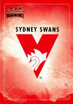 2020 Select Dominance #182 Sydney Swans Front